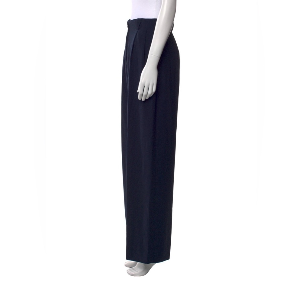 Vintage Mugler Navy Wide-Leg Trousers - Picture 3 of 6